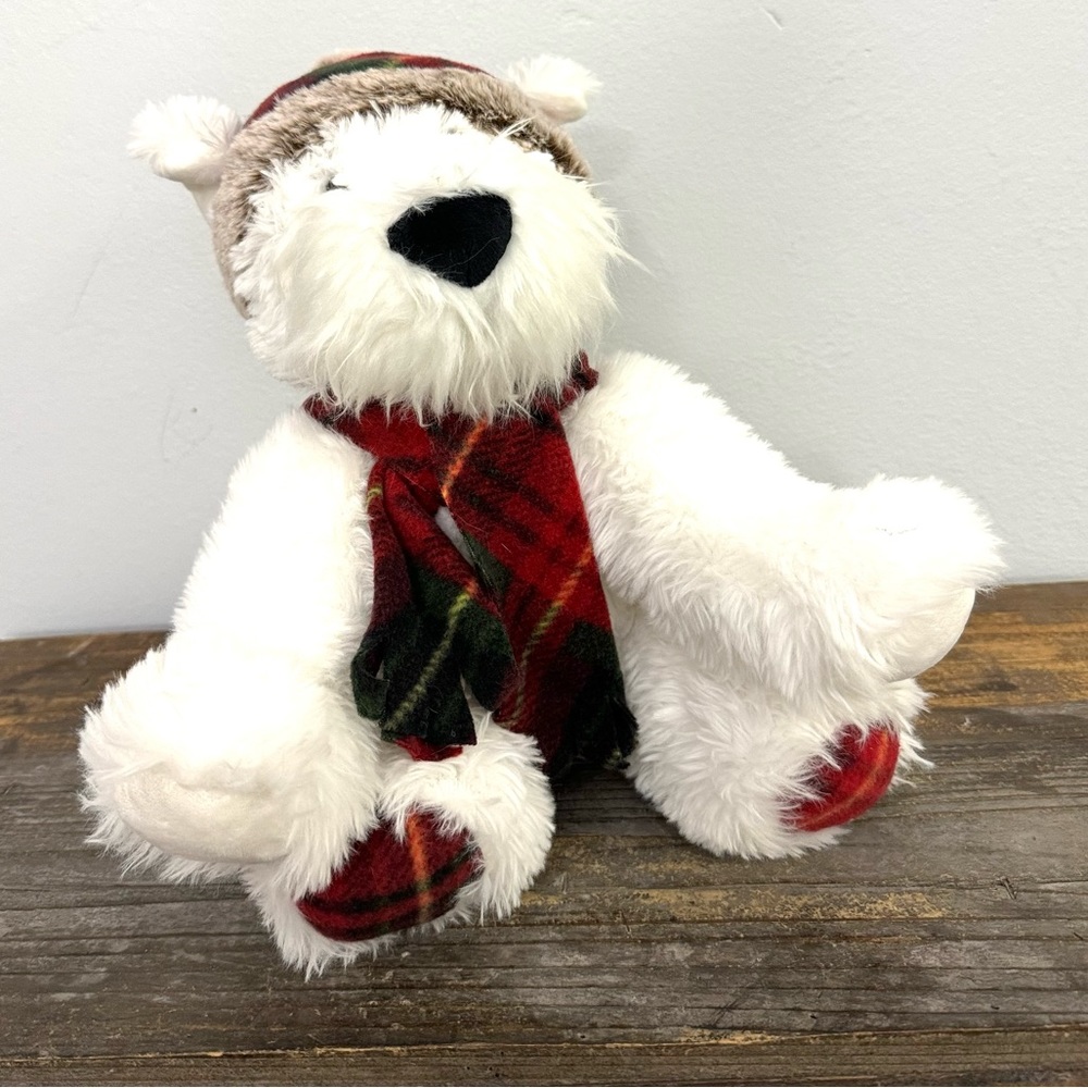 St. Jude Mae Plush Gentle Treasures White Terrier Soo Soft